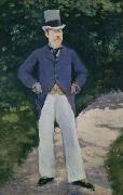 Edouard Manet, Portrait of Monsieur Brun